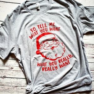 Christmas Tshirt 🎄Santa Tee Custom Made